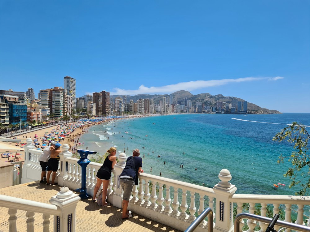 Benidorm beach and waterfront