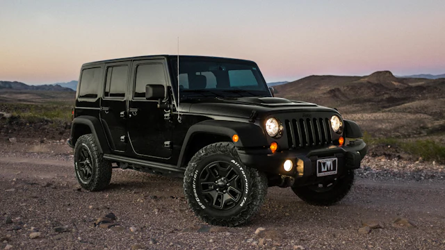 Illustrative photo for Jeep driving